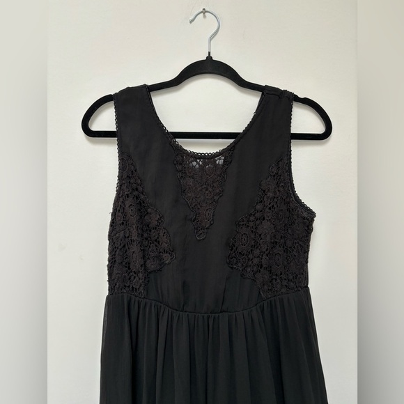 VERO MODA | Maxi dress with lace | size Large - Picture 3 of 6